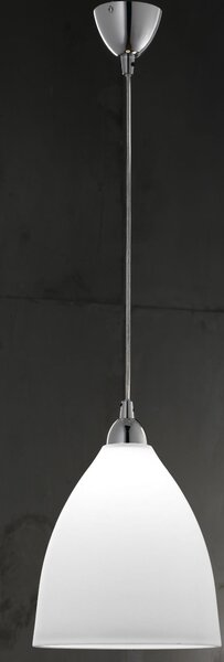 Fabas 2907-45-102 Provenza 2907, závěsné svítidlo, 1x60W, kov, bílé stínítko, průměr 27cm