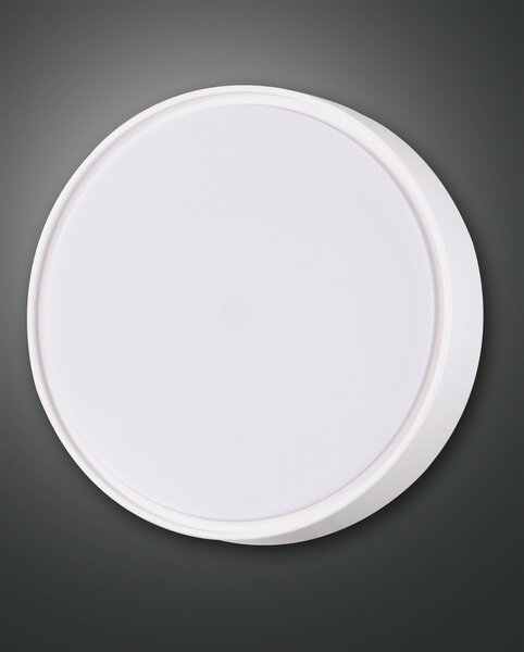 Fabas 3206-65-102 Hatton, stropní LED svítidlo s vysokou ochranou proti vniknutí vody, 27W LED s teple bílou barvou světla, prům. 30cm, IP65