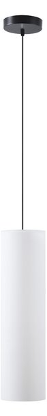 Osmont KUM58192 Kuma S3, závěsné svítidlo z triplexového skla s černým závěsem, 1xE27 60W, IP20, prům.15cm, výška 55cm