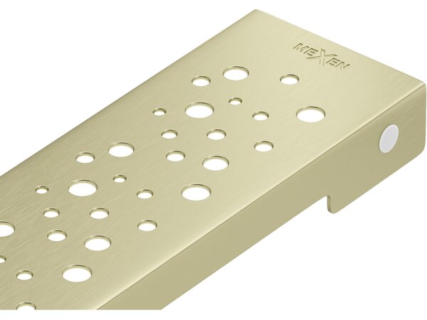 Mexen Flat M12 krytka žlabu 60 cm, zlatá matná, 1A21060