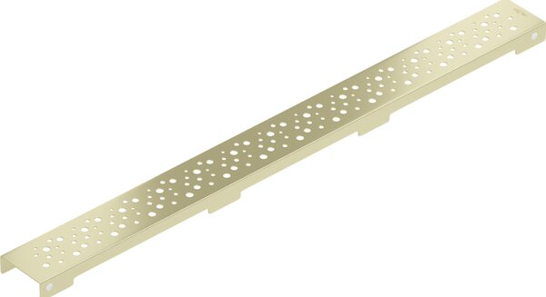 Mexen Flat M12 krytka žlabu 60 cm, zlatá matná, 1A21060