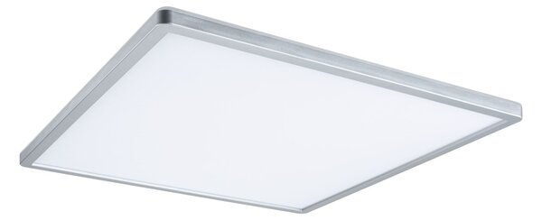 Paulmann 70995 Atria Shine, matně chromové stropní LED svítidlo s korónou, 22W LED 3000K tříkrokové stmívání, 42x42cm