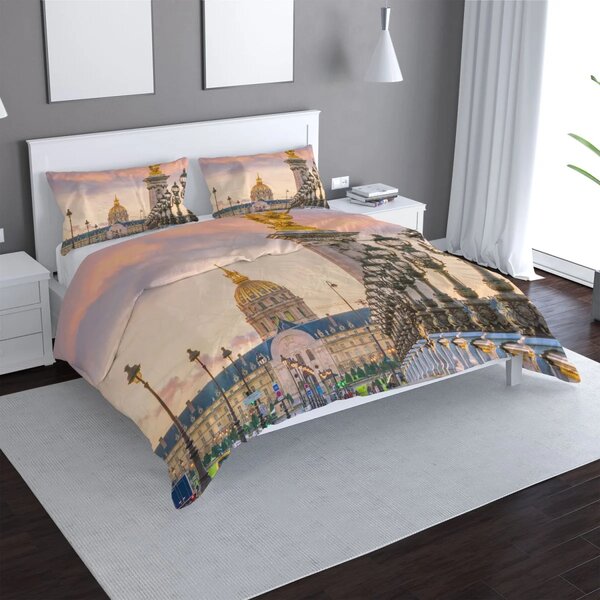 Sablio Povlečení Paříž Elysejský palác - 140x200 / 90x70