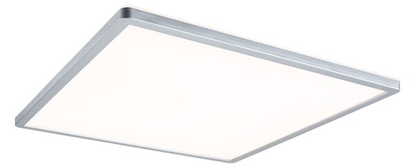 Paulmann 70995 Atria Shine, matně chromové stropní LED svítidlo s korónou, 22W LED 3000K tříkrokové stmívání, 42x42cm