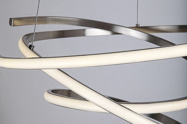 Rabalux Chromové závěsné LED svítidlo Esilda 500mm 42W 72020