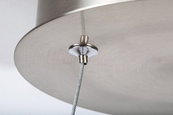 Rabalux Chromové závěsné LED svítidlo Esilda 500mm 42W 72020