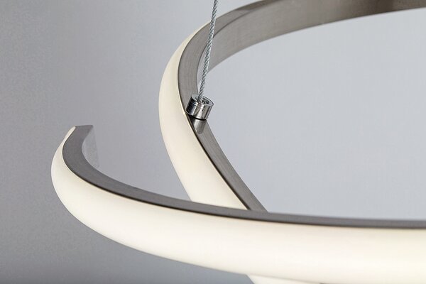 Rabalux Chromové závěsné LED svítidlo Esilda 500mm 42W 72020