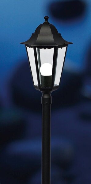 Nordlux 74398003 Cardiff, venkovní sloupková lampa, 1xE27 max 60W, hliník, černá, IP44, výška 100cm