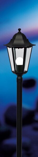 Nordlux 74398003 Cardiff, venkovní sloupková lampa, 1xE27 max 60W, hliník, černá, IP44, výška 100cm