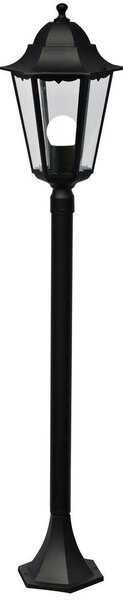 Nordlux 74398003 Cardiff, venkovní sloupková lampa, 1xE27 max 60W, hliník, černá, IP44, výška 100cm