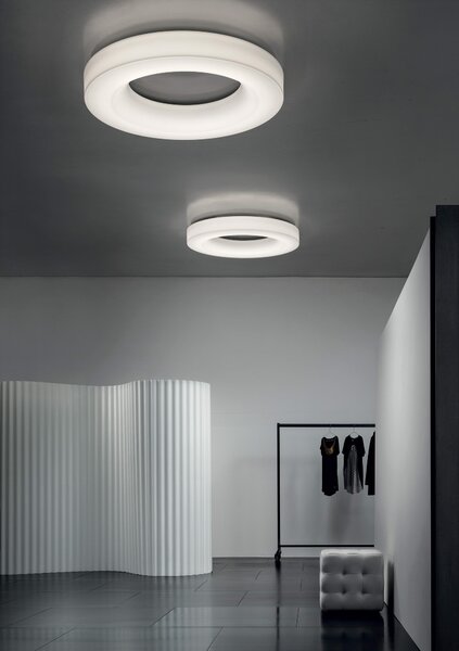 Stilnovo 7653 Saturn, kruhové svítidlo pro přisazení, 33W LED 3000K stmívatelné DALI, prům. 75,7cm