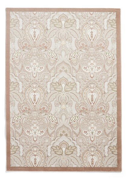 Krémový koberec 120x170 cm Damask Bronze – Think Rugs