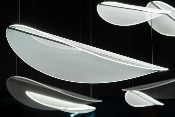 Stilnovo 8169 Diphy_icon, závěsné svítidlo, 54W LED 3000K stmívatelné DALI, 96x67cm
