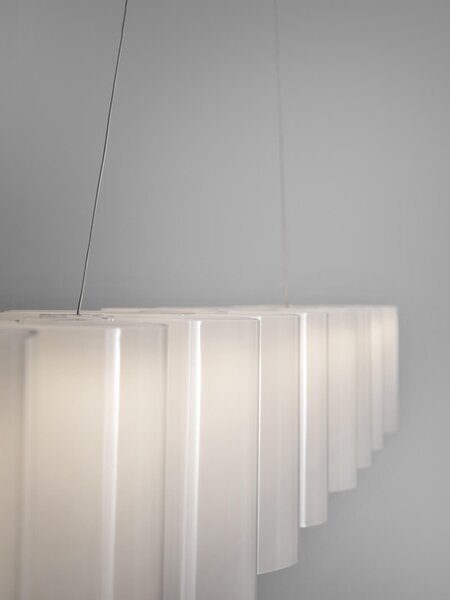 Stilnovo 8680 Honey_PB, designové závěsné svítidlo, 35W LED 2700K stmívatelné, délka 139cm