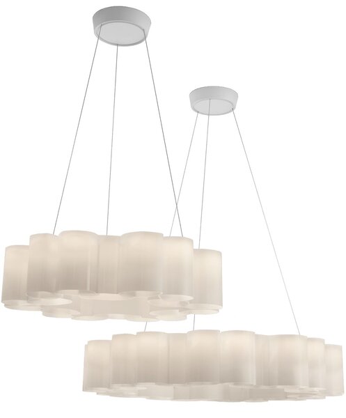 Stilnovo 8686 Honey_PR, designové závěsné svítidlo, 105W LED 2700K stmívatelné, prům. 110cm