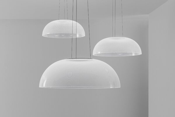Stilnovo 8892 Demì, designové závěsné svítidlo, 33W LED 3000K stmívatelné phase-cut, prům. 70cm