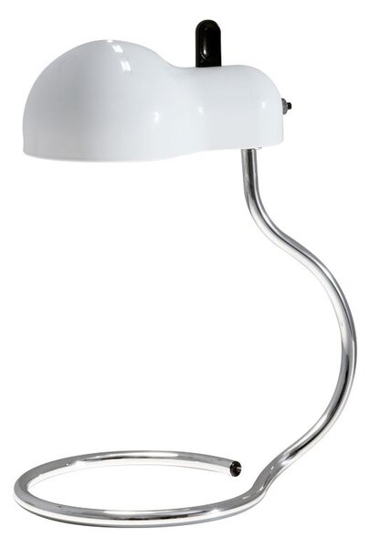 Stilnovo 9065 Minitopo Classic, bílá stolní retro lampička, 1x7W LED E27, výška 36cm