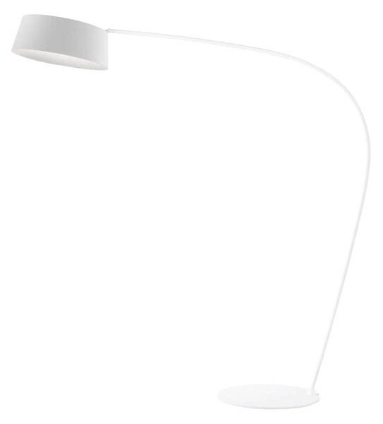 Stilnovo 8101 Oxygen_FL1, bílá stojací oblouková lampa se stmívačem, 36W LED 3000K, výška 194cm