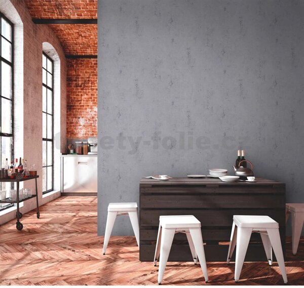 Vliesové tapety na zeď Metropolitan Stories 37903-6, rozměr 10,05 m x 0,53 m, beton šedý, A.S. CRÉATION