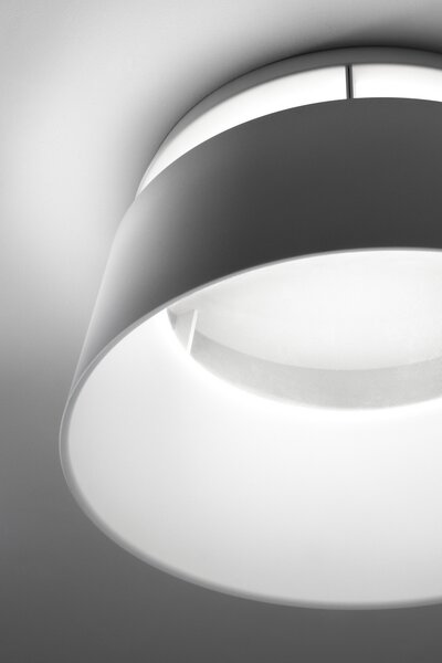 Stilnovo 8084 Oxygen_S, modré stropní svítidlo, 36W LED 3000K stmívatelné DALI, prům. 56cm