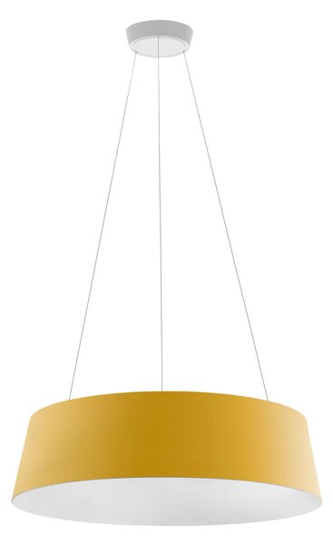 Stilnovo 8095 Oxygen_P, žluté závěsné svítidlo, 50W LED 3000K stmívatelné DALI, prům. 75cm