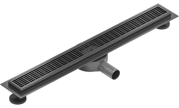 Mexen Flat 360° M33 sprchový žlab 60 cm, broušený grafit, 1E33060-40