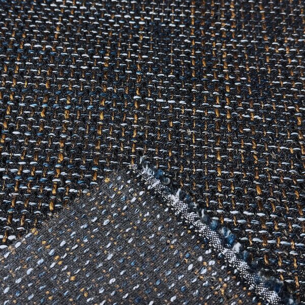 Čalounická látka, Nevada, Modro Hnědá