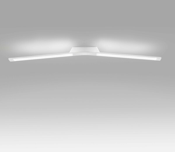 Stilnovo 9074 Lama, černé stropní LED svítidlo, 45W LED 3000K, délka 130cm