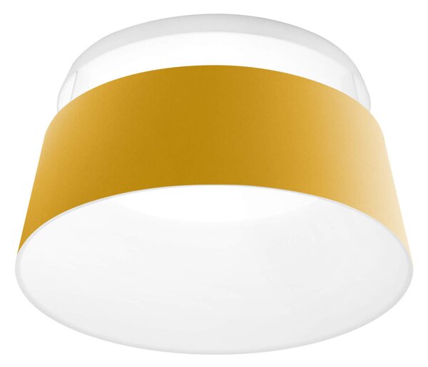 Stilnovo 8083 Oxygen_S, žluté stropní svítidlo, 36W LED 3000K stmívatelné DALI, prům. 56cm