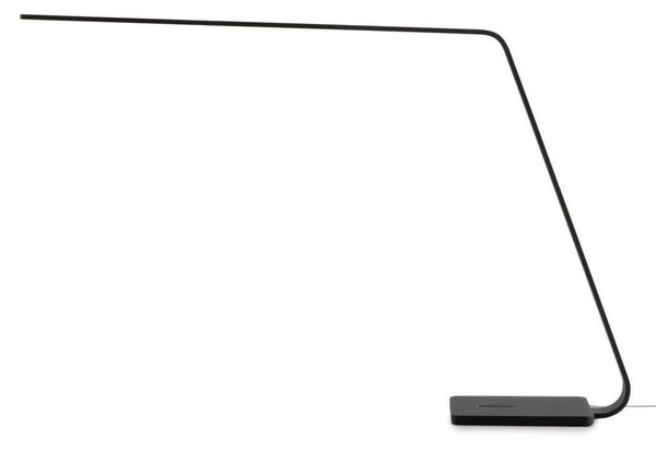 Stilnovo 7113 Lama, černá stolní LED lampa s dotykovým stmívačem, 9W LED 3000K, výška 46cm