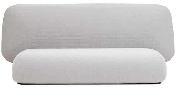 Světle šedá látková trojmístná pohovka Softline Halo 242 cm
