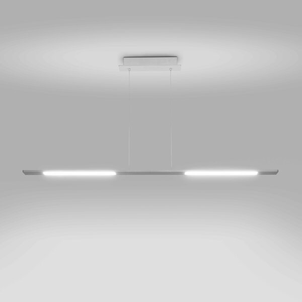 Stilnovo 9075 Lama, černé závěsné LED svítidlo, 48W LED 3000K, délka 120cm