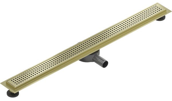 Mexen Flat 360° M08 sprchový žlab 80 cm, zlatá matná, 1A25080-40
