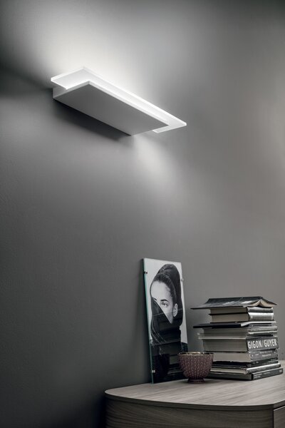 Linea Light 7487 Dublight_W, nástěnné LED svítidlo pro nepřímé osvětlení, 27W LED, šířka 48cm