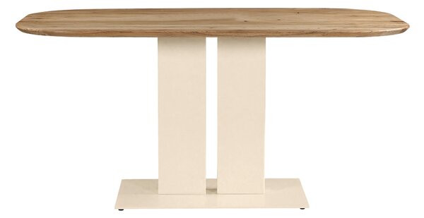 JÍDELNÍ STŮL, akácie, krémová, barvy akácie, 160/95/76 cm Lomoco - Jídelní stoly