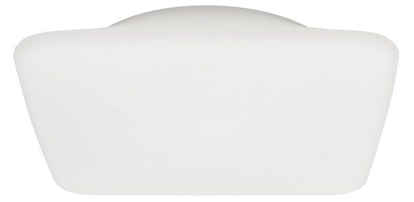 Linea Light 7807 MyWhite_Q, čtvercové venkovní svítidlo z bílého polyethylenu, 10W LED 3000K, 29x29cm, IP65