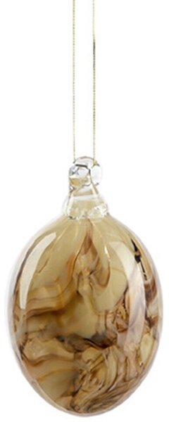 Kodanska Skleněná ozdoba Oval - Banana Split KOD106
