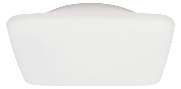 Linea Light 7808 MyWhite_Q, čtvercové venkovní svítidlo z bílého polyethylenu, 16W LED 3000K, 39x39cm, IP65