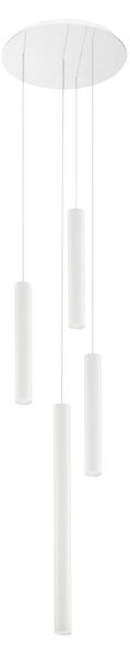 Linea Light 8841 Tu-V_4, závěsné svítidlo se čtyřmi závěsy, 93W LED 3000K DALI, délka 52+100cm