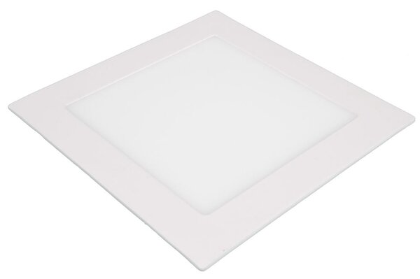 LED Solution Bílý vestavný LED panel hranatý 170 x 170mm 12W Barva světla: Denní bílá 191161