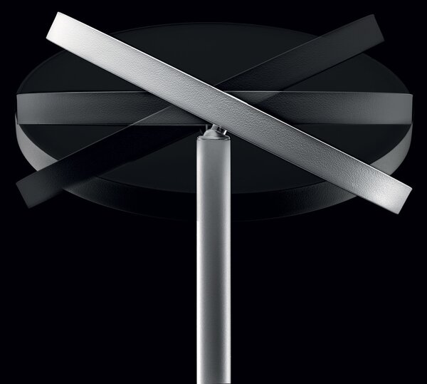 Linea Light 8366 Joshua, černá stojací lampa pro nepřímé osvětlení, 25W LED 3000K, výška 189cm