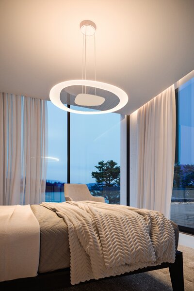 Linea Light 90349 Antigua_P, závěsné svítidlo 46W LED 3000K, prům. 80cm