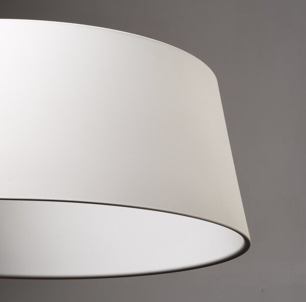 Stilnovo 8093 Oxygen_P, bílé závěsné svítidlo, 50W LED 3000K stmívatelné DALI, prům. 75cm