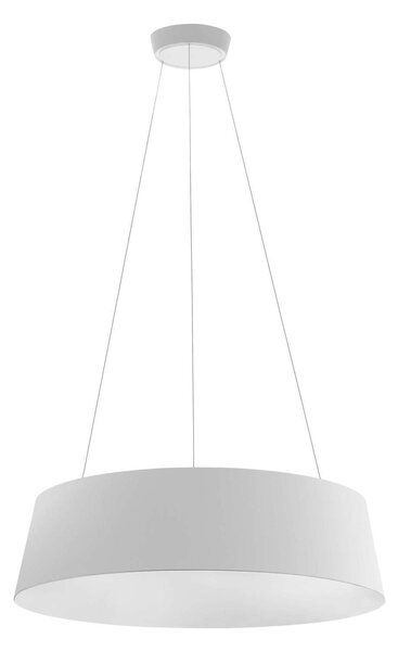 Stilnovo 8093 Oxygen_P, bílé závěsné svítidlo, 50W LED 3000K stmívatelné DALI, prům. 75cm