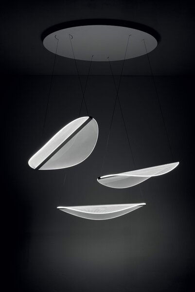 Stilnovo 8168 Diphy_P, závěsné svítidlo, 44W LED 3000K stmívatelné DALI, 83x67cm