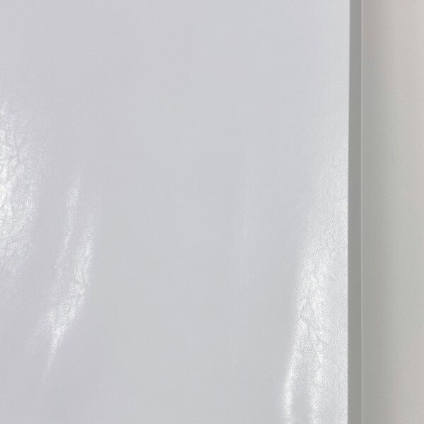 Ekokůže Standart glazovaná koženka v metráži, 480 g/m², šíře 145 cm, bílá