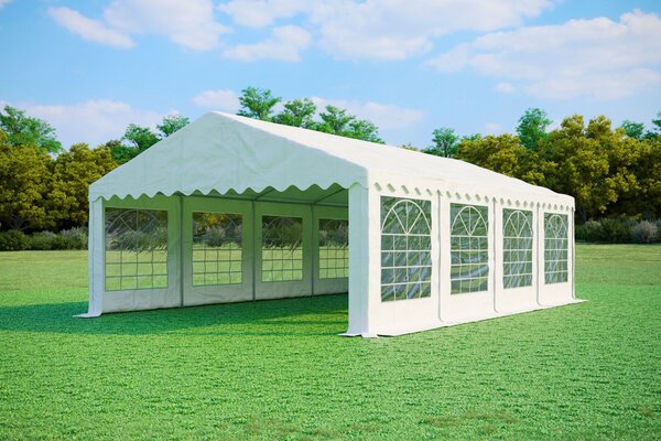 Párty stan 5x8 m STANDARD - ohnivzdorný barva Bílá