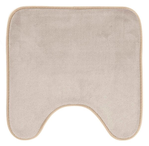 Béžová WC koupelnová předložka 45x45 cm Vitamine – douceur d'intérieur