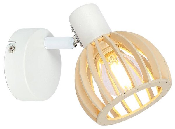 Candellux Bílé stropní/nástěnné svítidlo Attari pro žárovku E14 91-68019