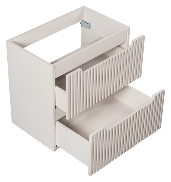 Koupelnová skříňka s umyvadlem a deskou NOVA Cashmere DU120/2 | 120 cm
